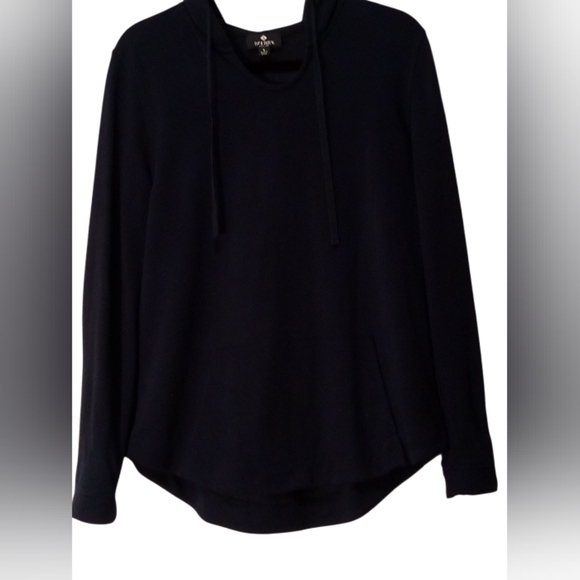 Sperry - Navy Blue Hoodie W/ Draw Strings, Long Sleeves, Tunnel Pocket, Size S - Picture 2 of 8